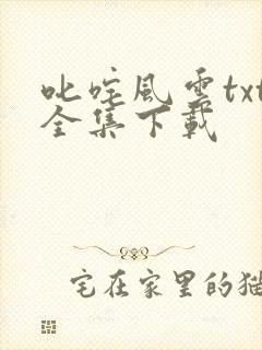 叱咤风云txt全集下载