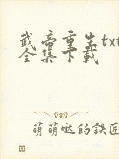 武帝重生txt全集下载