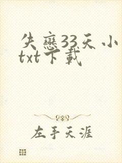 失恋33天小说txt下载