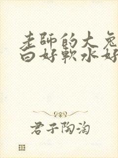 老师的大兔子好白好软水好多