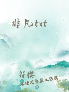 非凡txt