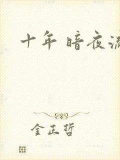 十年 暗夜流光