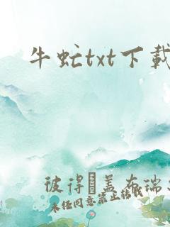 牛虻txt下载