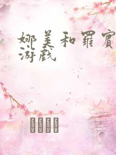 娜美和罗宾h小游戏