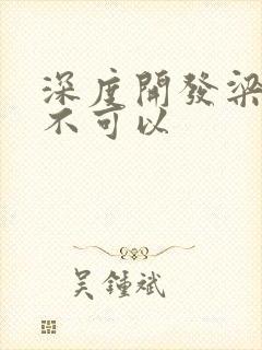 深度开发梁医生不可以