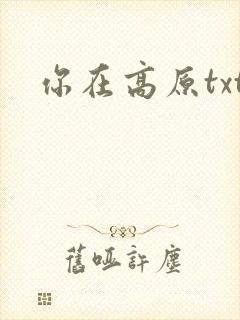 你在高原txt