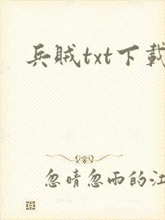 兵贼txt下载