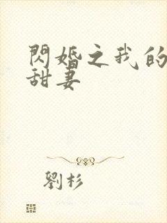 闪婚之我的惹火甜妻