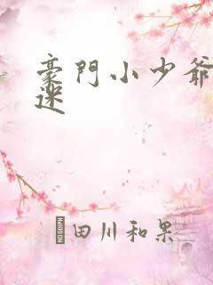 豪门小少爷是财迷