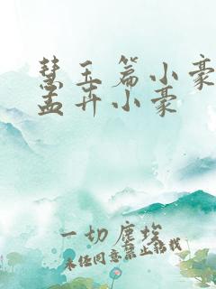 慧玉篇小豪续上孟卉小豪