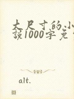 大尺寸的小黄说说1000字免费