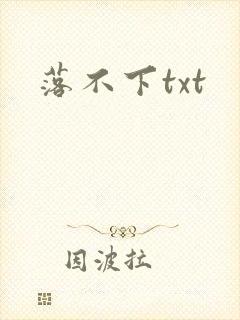 落不下txt