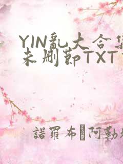 YIN乱大合集未删节TXT下载