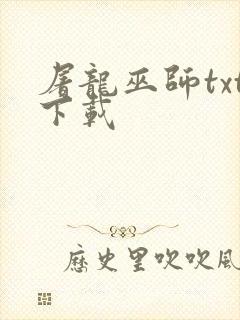 屠龙巫师txt下载