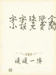 字字珠玑金银花小说免费阅读