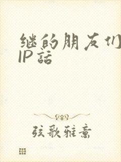 继的朋友们SVIP话