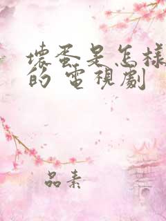 坏蛋是怎样炼成的 电视剧