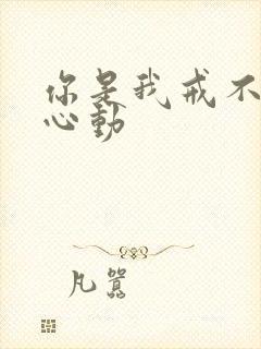 你是我戒不掉的心动