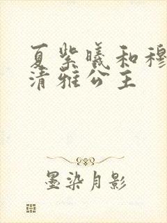 夏紫曦和穆景天清雅公主