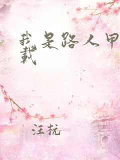 我是路人甲 下载