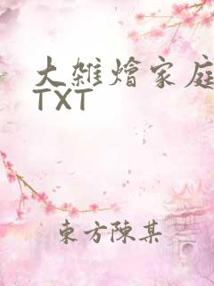 大杂烩家庭小说TXT