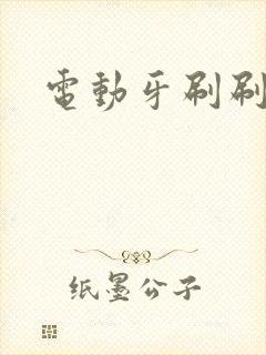 电动牙刷刷尿孔