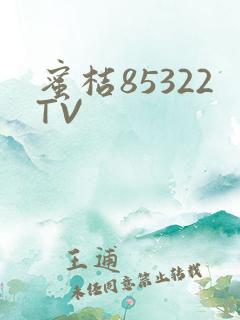 蜜桔85322TV