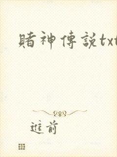 赌神传说txt