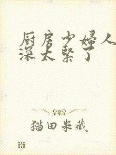 厨房少妇人妻好深太紧了