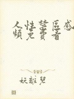 人性禁区感人视频免费看