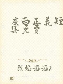 灰白正义短剧全集免费