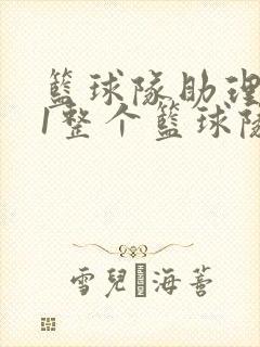 篮球队助理hv1整个篮球队