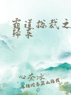 霸道总裁之出狱归来