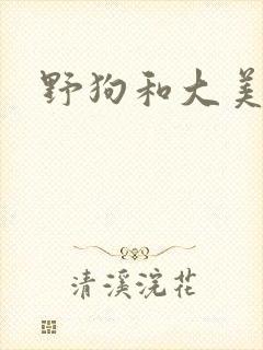 野狗和大美人