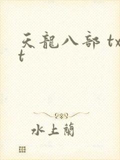 天龙八部 txt