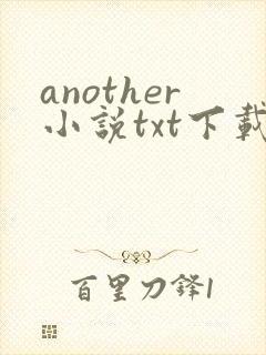 another小说txt下载
