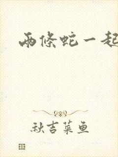 两条蛇一起要我