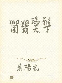 maya玛雅 图霸天下