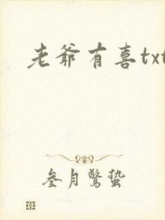 老爷有喜txt