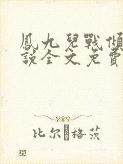 凤九儿战倾城小说全文免费阅读无弹窗