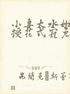 小妻太水嫩陆教授花式宠免费阅读 小说