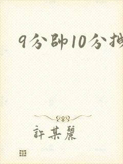 9分帅10分拽