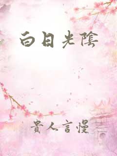 白日光阴