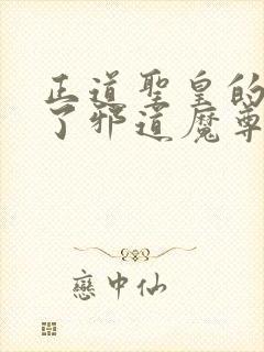 正道圣皇的我娶了邪道魔尊 小说