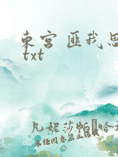 东宫 匪我思存 txt