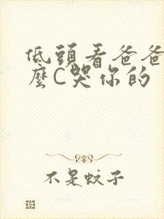 低头看爸爸是怎么C哭你的