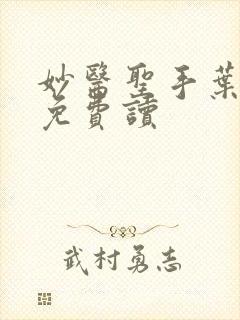 妙医圣手叶皓轩免费读