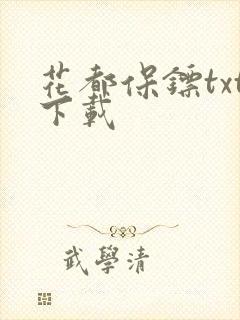 花都保镖txt下载