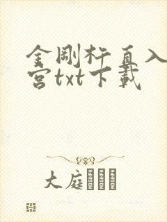 金刚杵直入莲花宫txt下载