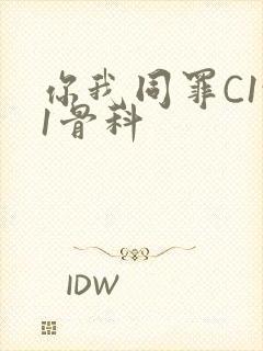 你我同罪C1v1骨科